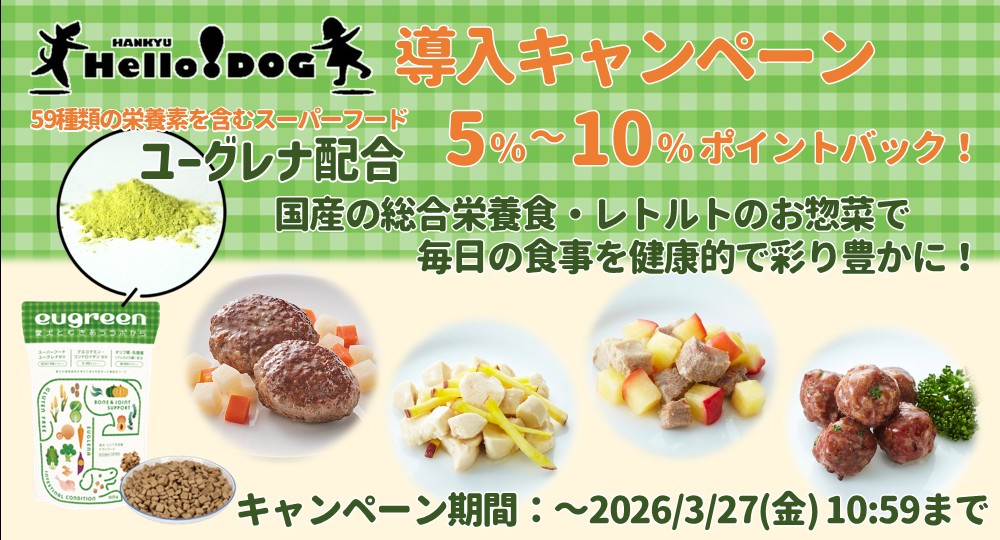 阪急ハロードッグ導入キャンペーン実施中