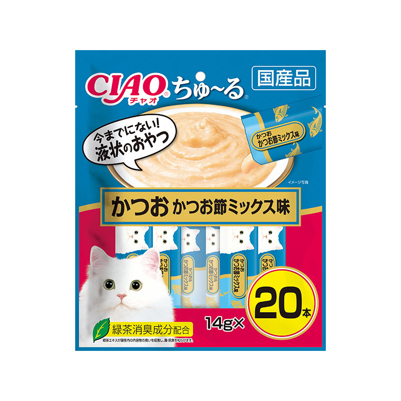 【CIAO】ちゅ～る カツオ・カツオ節ミックス味