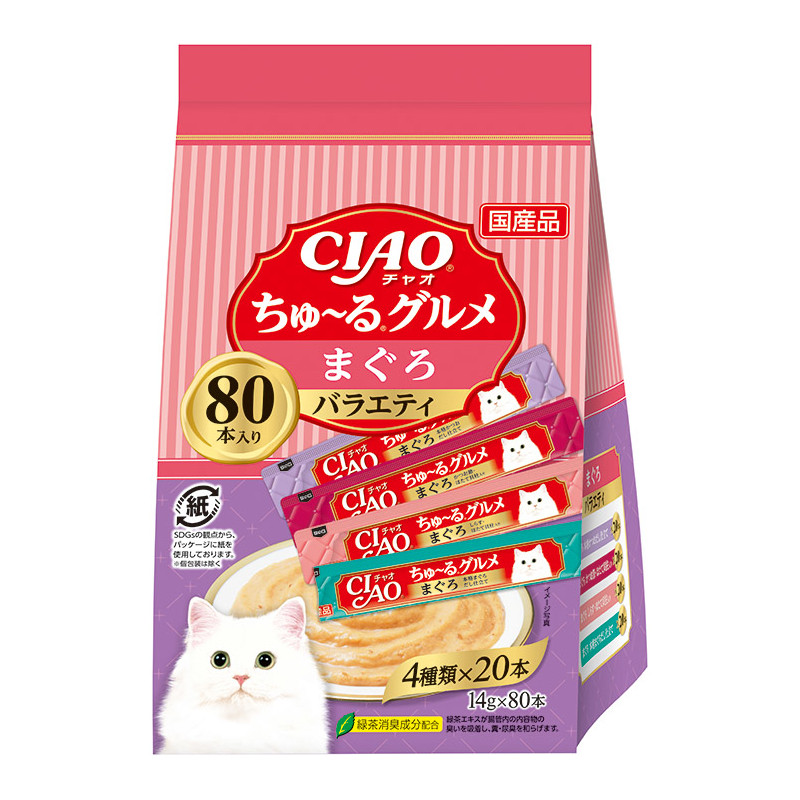 【CIAO】ちゅ～る まぐろグルメバラエティ