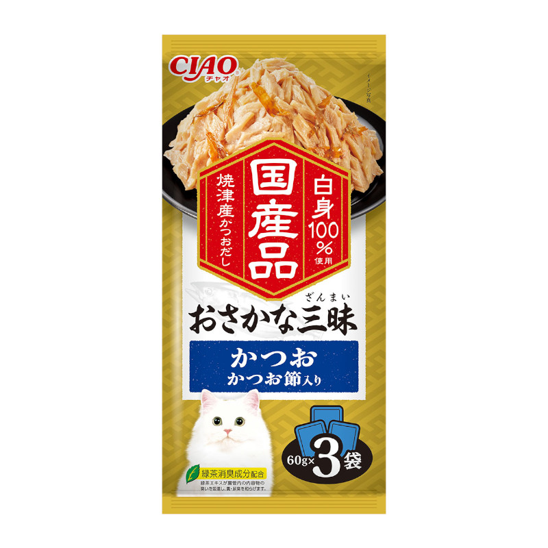 【セール対象商品】おさかな三昧 かつお かつお節入り