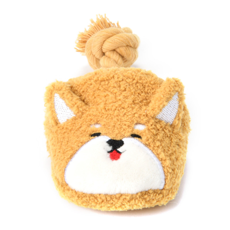 【Solgra】柴犬スリッパトイ Brown