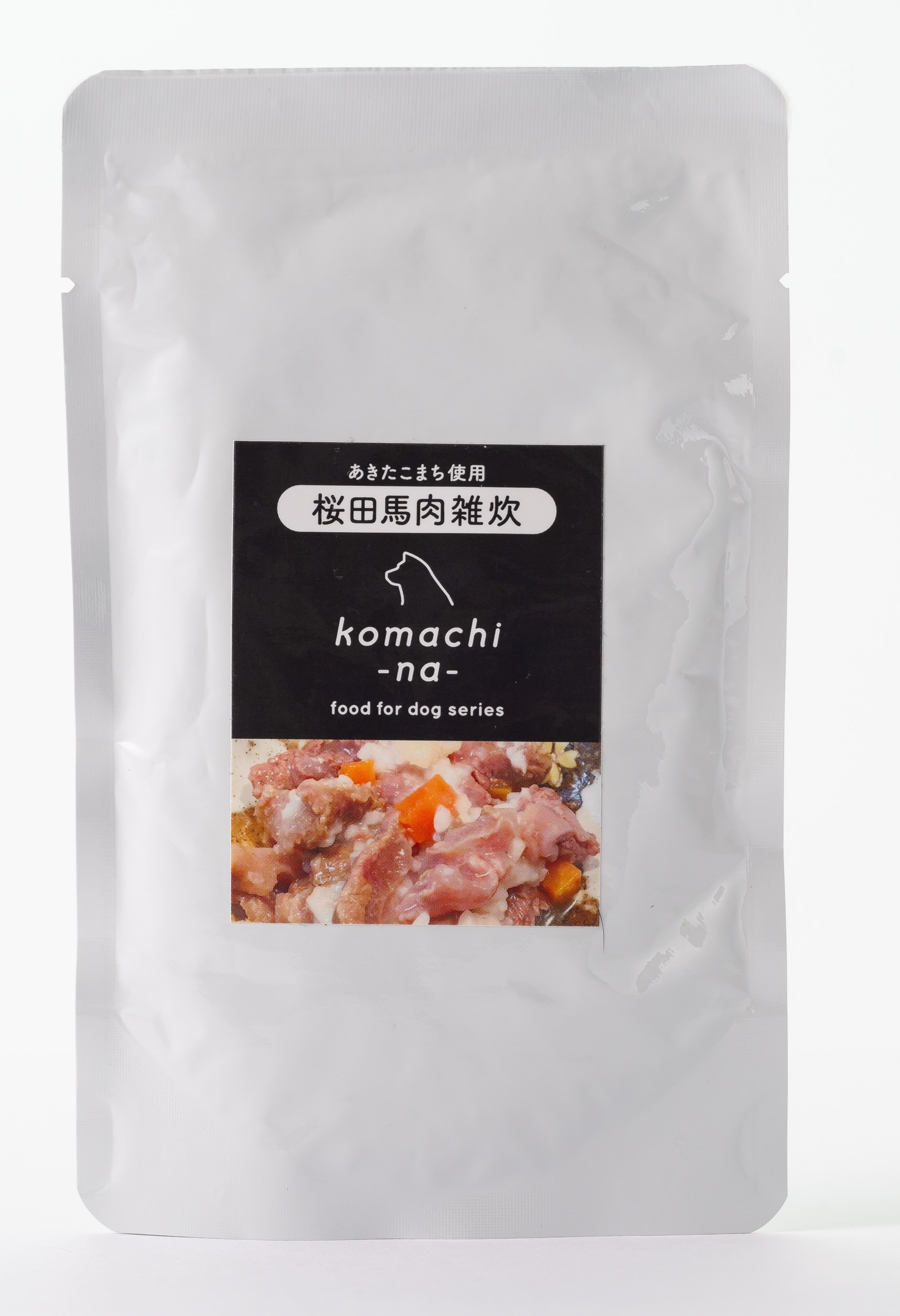 【komachi-na-】あきたこまちと桜田馬肉雑炊(野菜入)