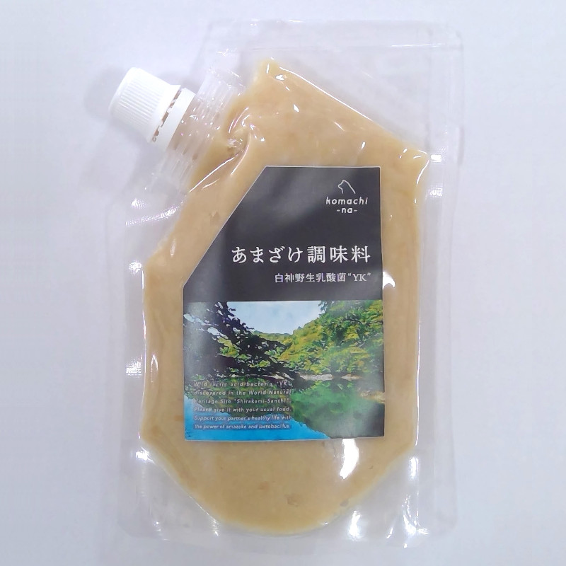 【komachi-na-】あまざけ調味料～白神野生乳酸菌「YK」