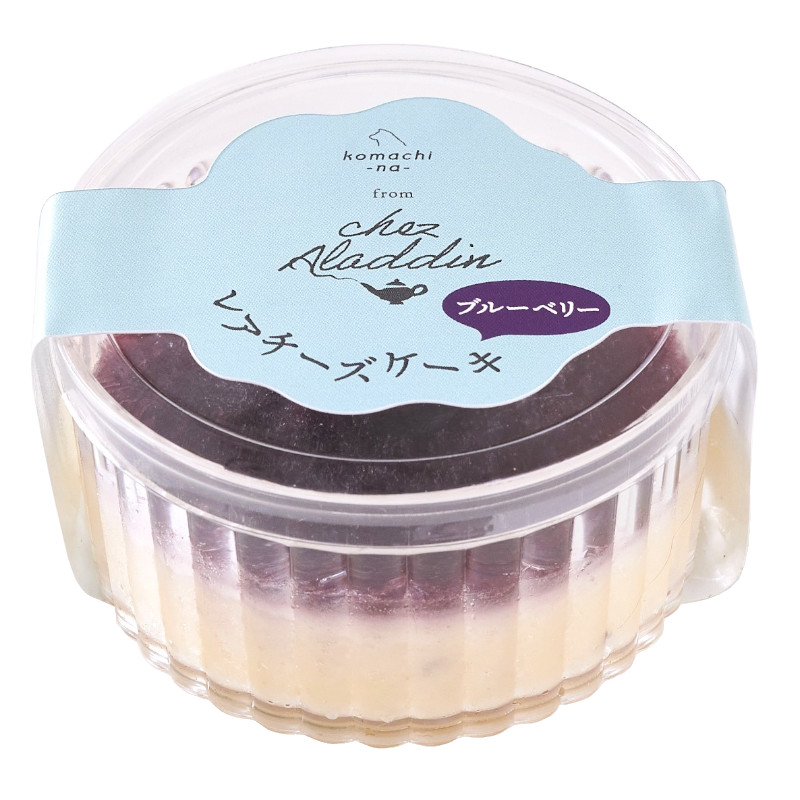 [冷凍]【komachi-na-】フロム・シェ・アラジン レアチーズケーキ ブルーベリー
