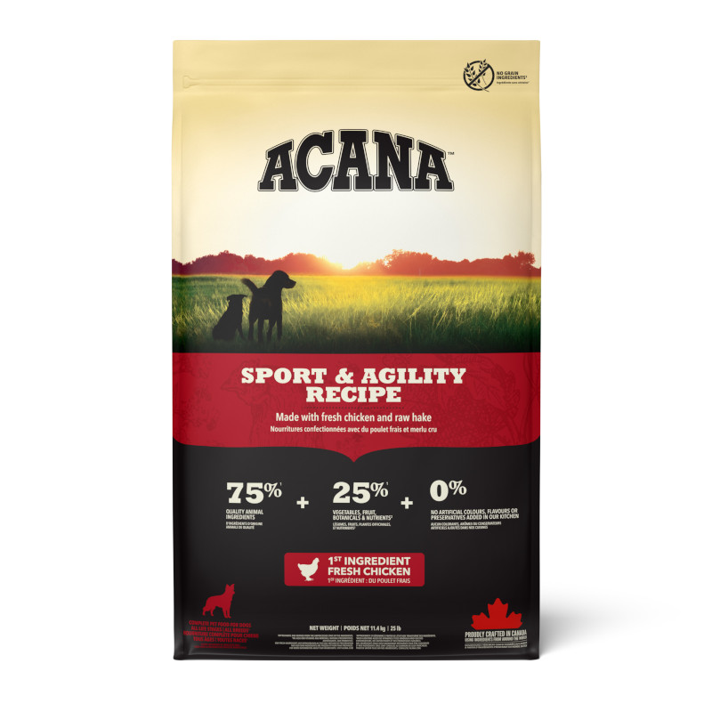 【ACANA】スポーツ&アジリティレシピ【Amazon販売不可】(取寄)