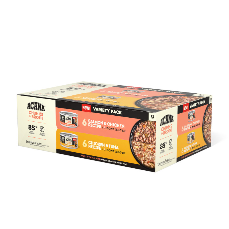 【ACANA】チャンク イン ブロス バラエティパック【Amazon販売不可】(取寄)
