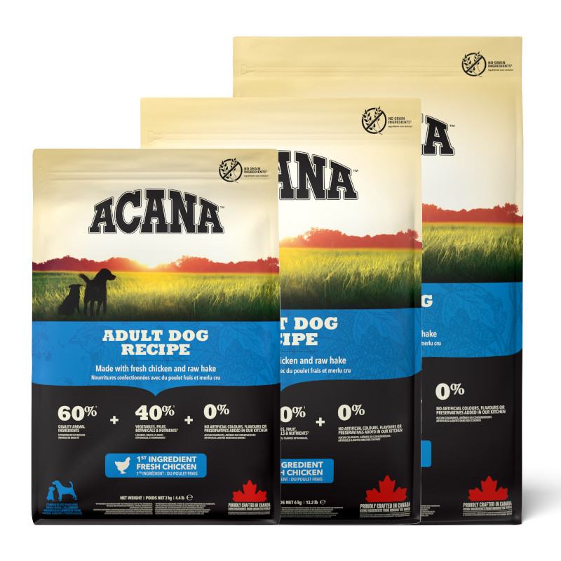 【ACANA】アダルトドッグレシピ【Amazon販売不可】