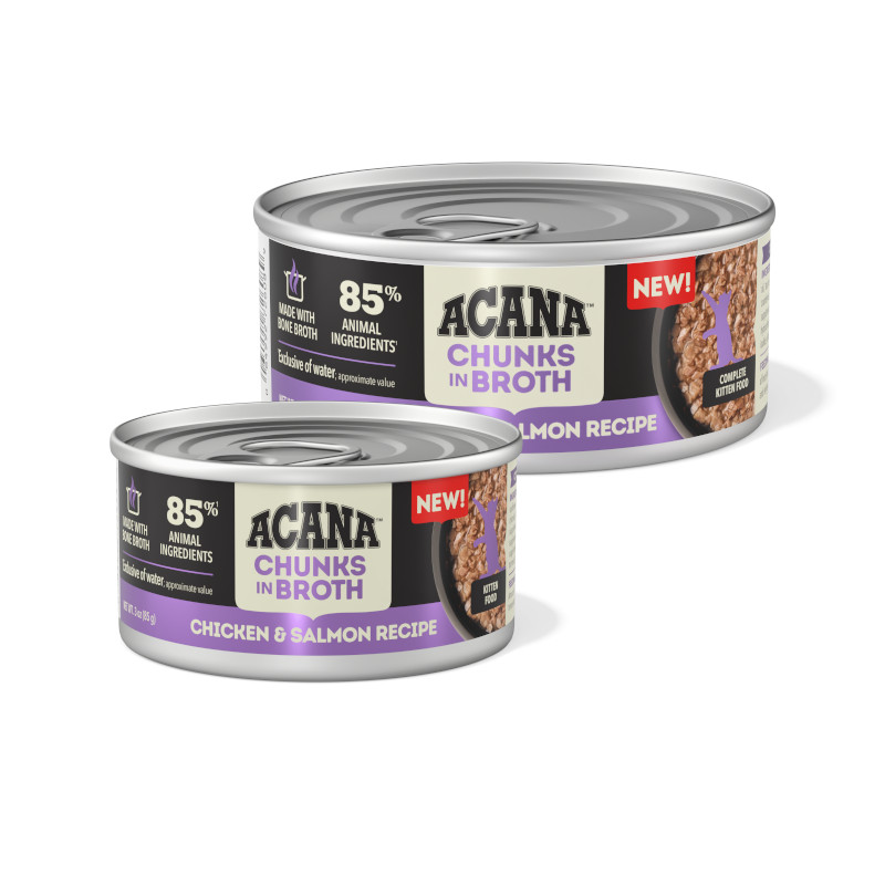 【ACANA】チャンク イン ブロス サーモン＆チキンのレシピ【Amazon販売不可】(取寄)