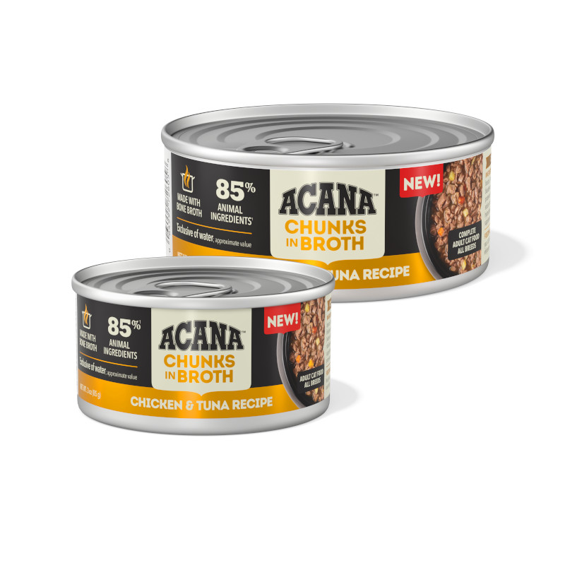 【ACANA】チャンク イン ブロス チキン＆ツナのレシピ【Amazon販売不可】(取寄)