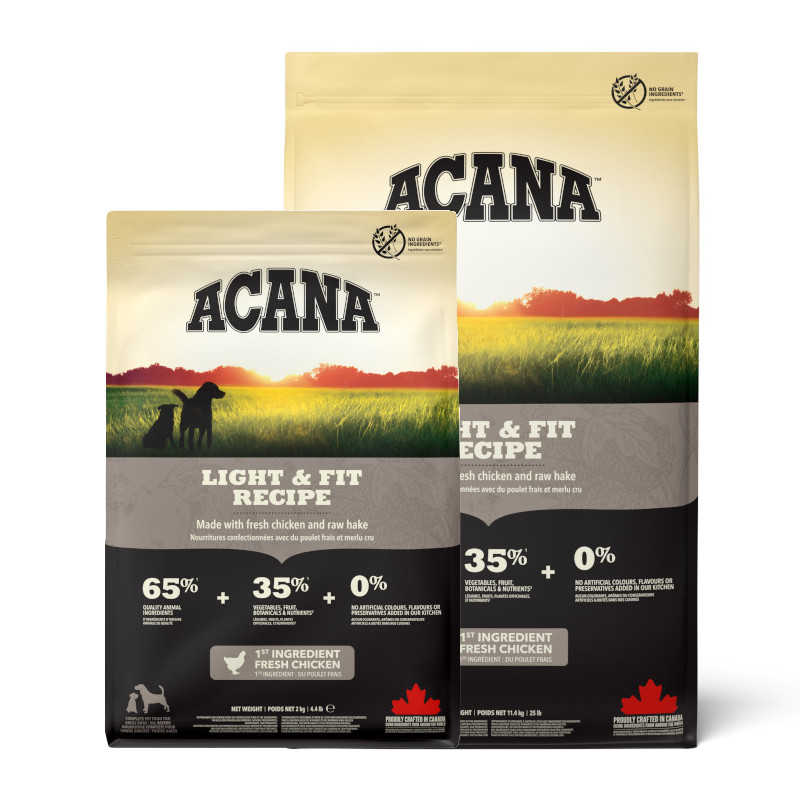 【ACANA】ライト&フィットレシピ【Amazon販売不可】