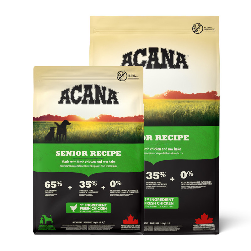 【ACANA】シニアドッグレシピ【Amazon販売不可】