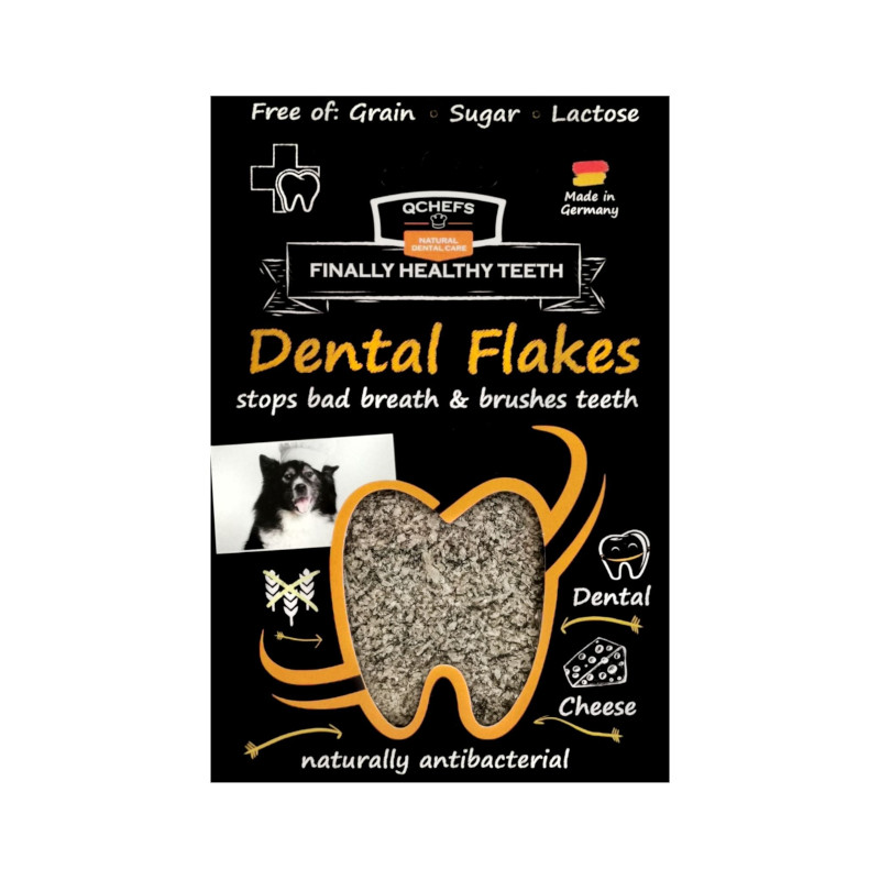 【QCHEFS】Dental Flakes for dogs(犬用デンタルフレーク)【Amazon販売不可、定価販売厳守】