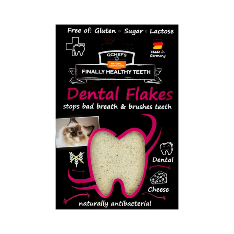 【QCHEFS】Dental Flakes for cats(猫用デンタルフレーク)【Amazon販売不可、定価販売厳守】