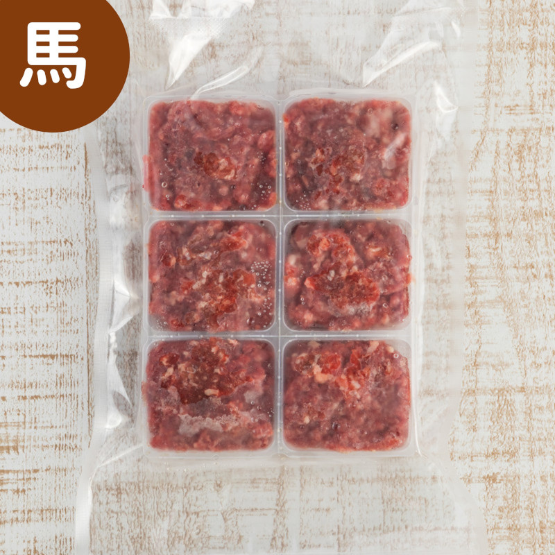 [冷凍]馬肉冷凍ミンチ【EC販売禁止商品】