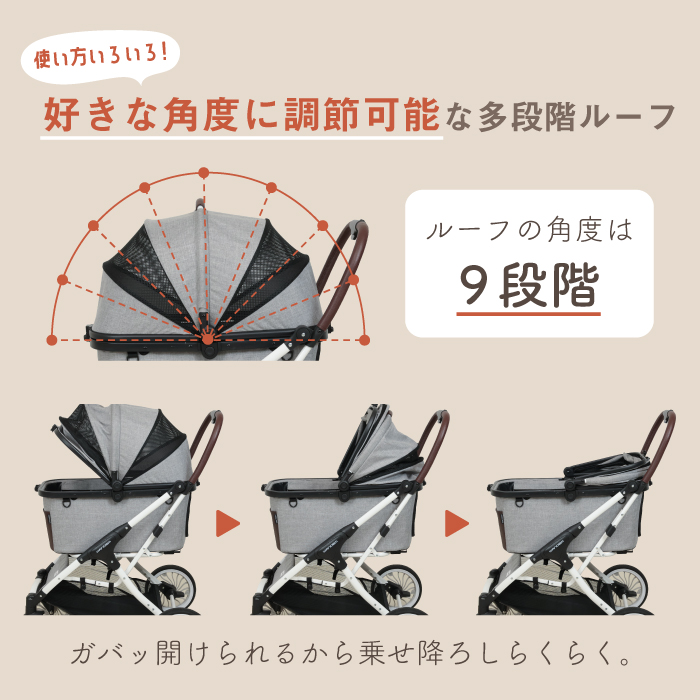 トワレ説明 好きな角度に調節可能