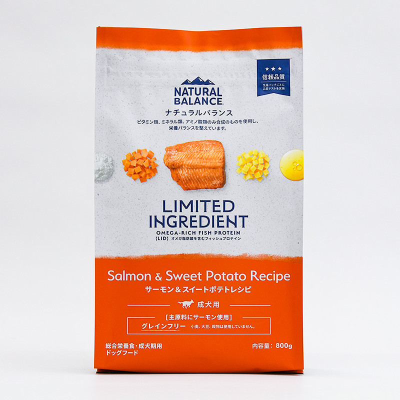 【NATURAL BALANCE】LID･グレインフリー 成犬用 サーモン&スイートポテト【Amazon販売不可・定価厳守】(取寄)
