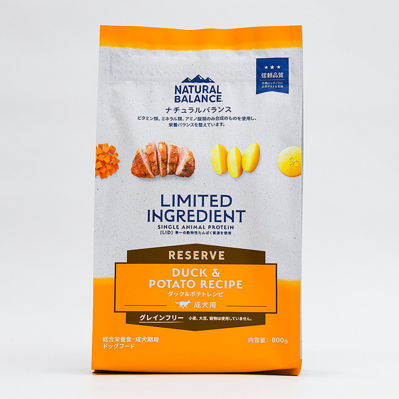 【NATURAL BALANCE】LID･グレインフリー 成犬用 ダック&ポテト【Amazon販売不可・定価厳守】(取寄)
