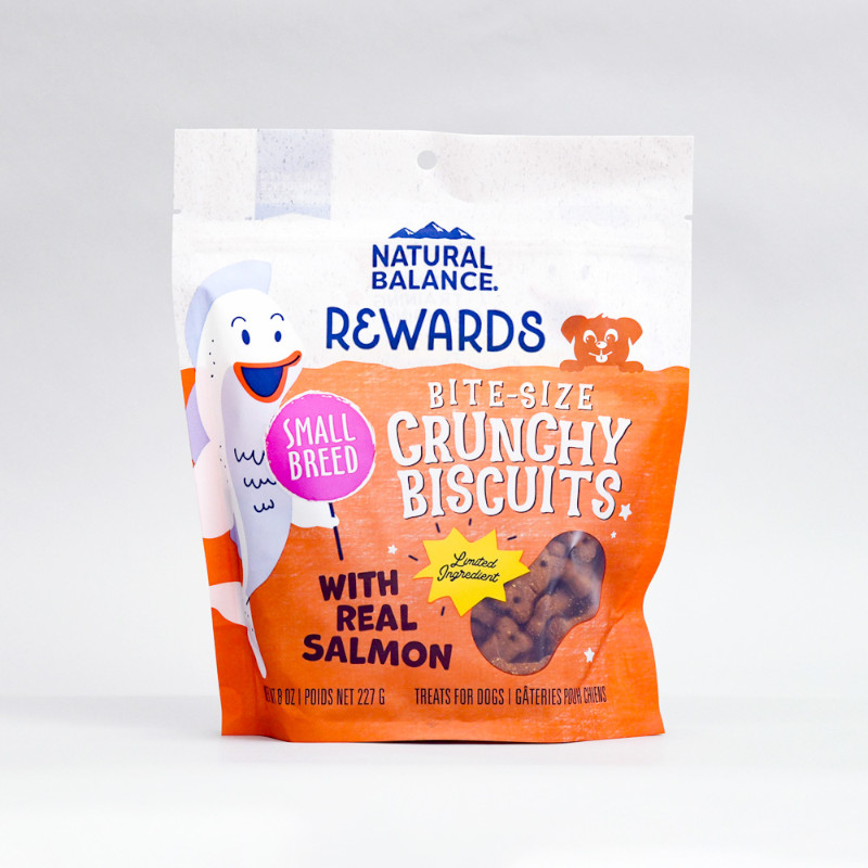 【NATURAL BALANCE】リワードクランチービスケット 犬用 ポテト&サーモン 小粒【Amazon販売不可・定価厳守】(取寄)