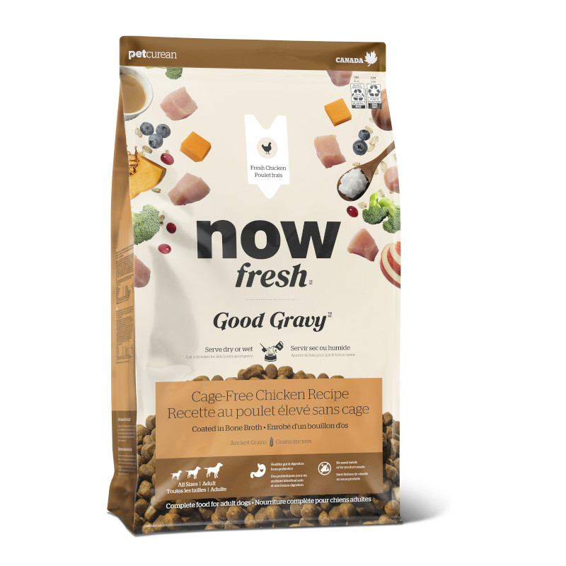 <キャンペーン対象商品>【NOWFRESH(ナウフレッシュ)】グッドグレービー オールブリード ゲージフリーチキン【EC販売禁止商品】