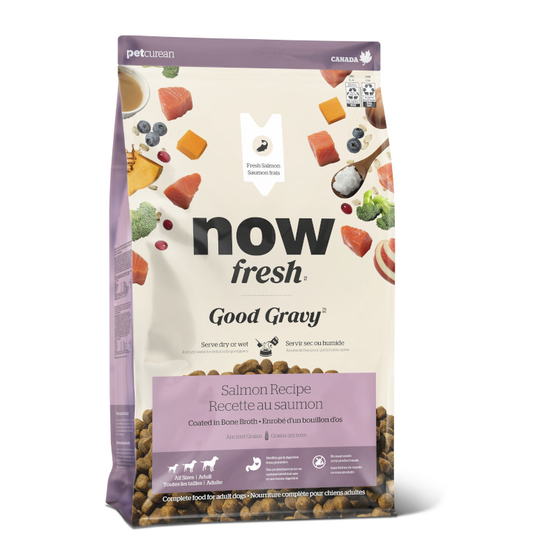 <キャンペーン対象商品>【NOWFRESH(ナウフレッシュ)】グッドグレービーオールブリード サーモン【EC販売禁止商品】