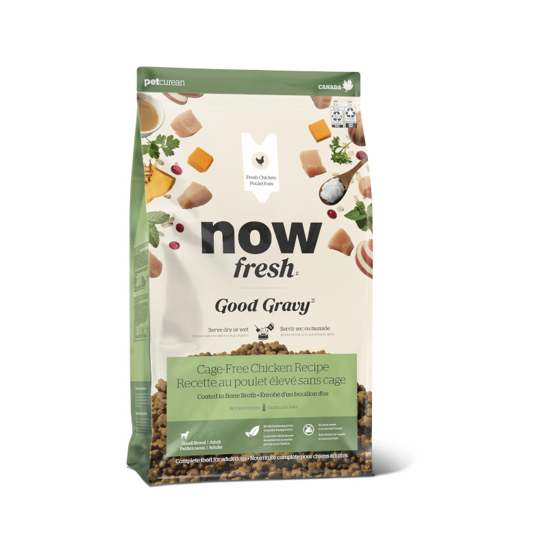 <キャンペーン対象商品>【NOWFRESH(ナウフレッシュ)】グッドグレービースモールブリード ゲージフリーチキン【EC販売禁止商品】