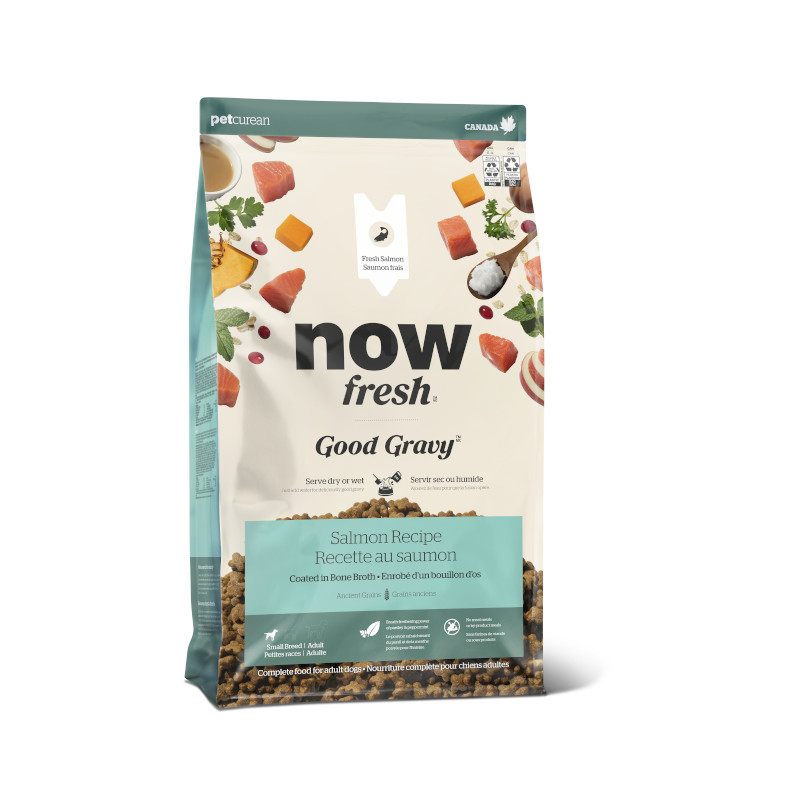 <キャンペーン対象商品>【NOWFRESH(ナウフレッシュ)】グッドグレービースモールブリード サーモン【EC販売禁止商品】
