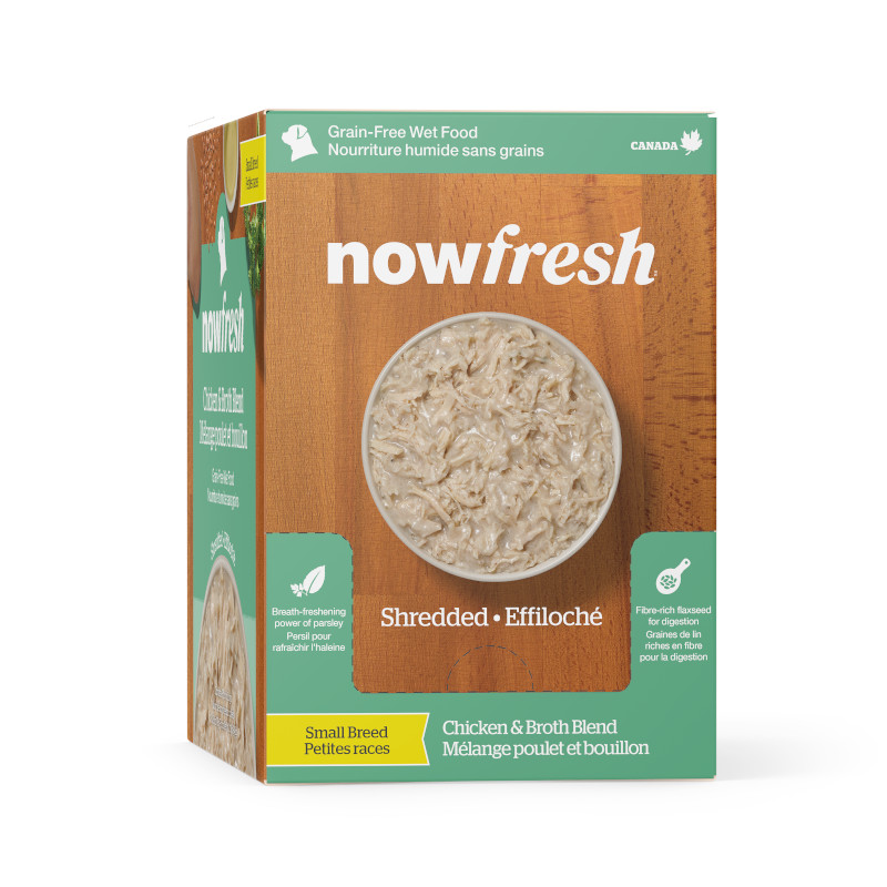 <キャンペーン対象商品>【NOWFRESH(ナウフレッシュ)】犬用)レトルトパウチ グレインフリーチキン&ブロスブレンド【EC販売禁止商品】