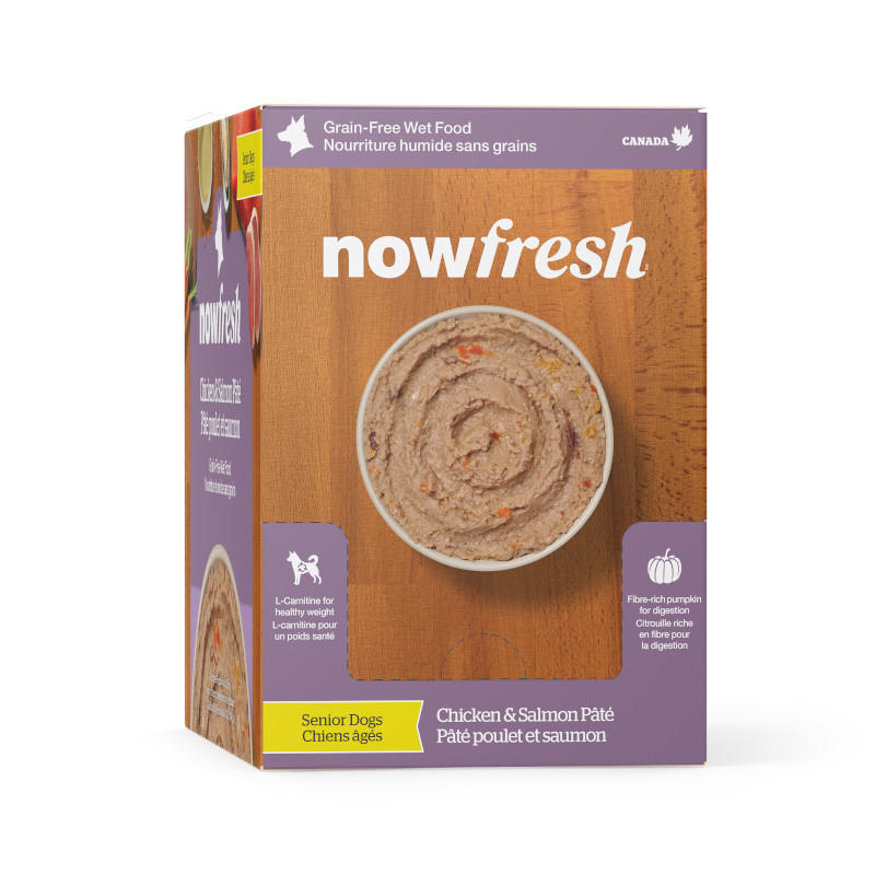 <キャンペーン対象商品>【NOWFRESH(ナウフレッシュ)】犬用)レトルトパウチ グレインフリーチキン&サーモンパテ【EC販売禁止商品】