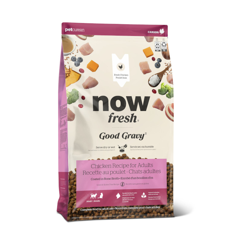 【NOWFRESH(ナウフレッシュ)】グッドグレービー グレインフリー アダルトキャット チキン【EC販売禁止商品】