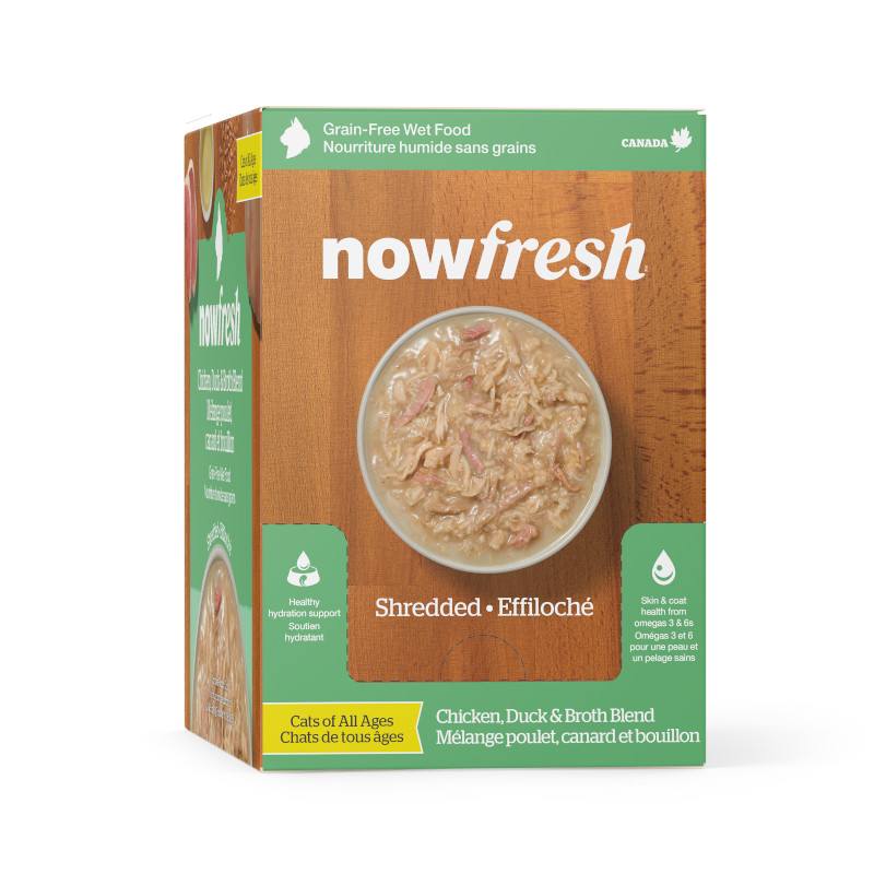 <キャンペーン対象商品>【NOWFRESH(ナウフレッシュ)】猫用)レトルトパウチキャット グレインフリーチキンダック&ブロスブレンド【EC販売禁止商品】