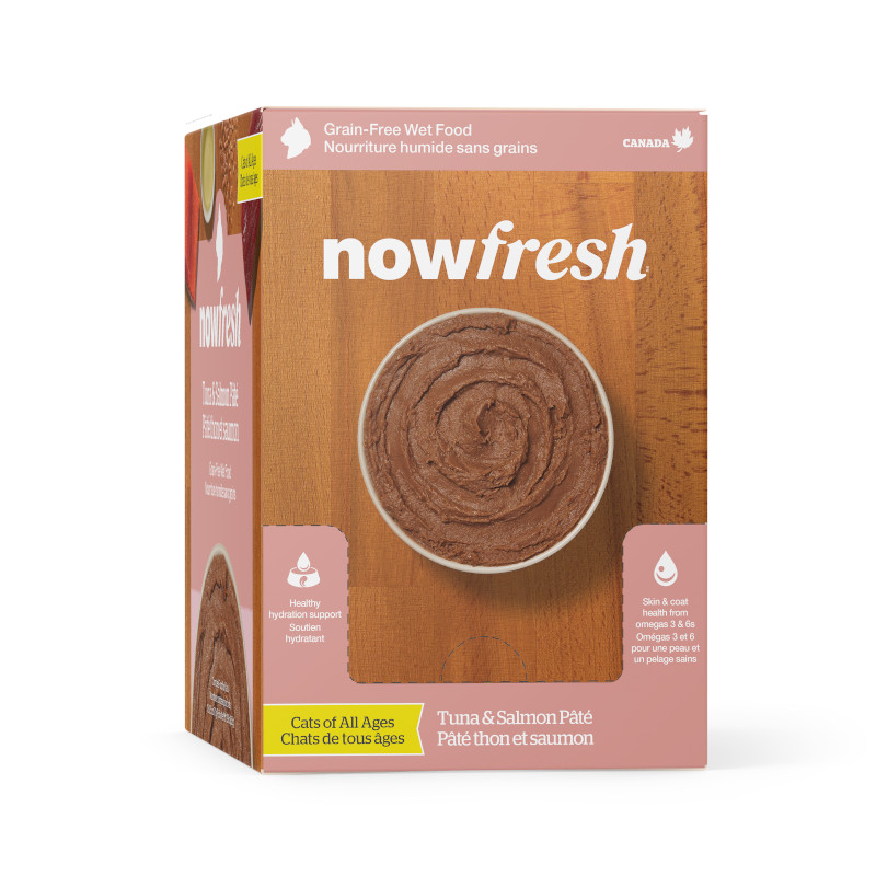 <キャンペーン対象商品>【NOWFRESH(ナウフレッシュ)】猫用)レトルトパウチキャット グレインフリーツナ&サーモンパテ【EC販売禁止商品】