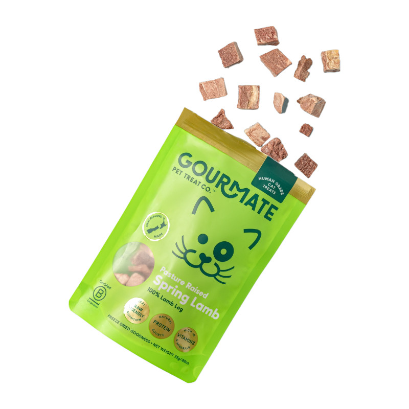 【GOURMATE】フリーズドライトリーツ ミニ・スプリングラム(予約商品)