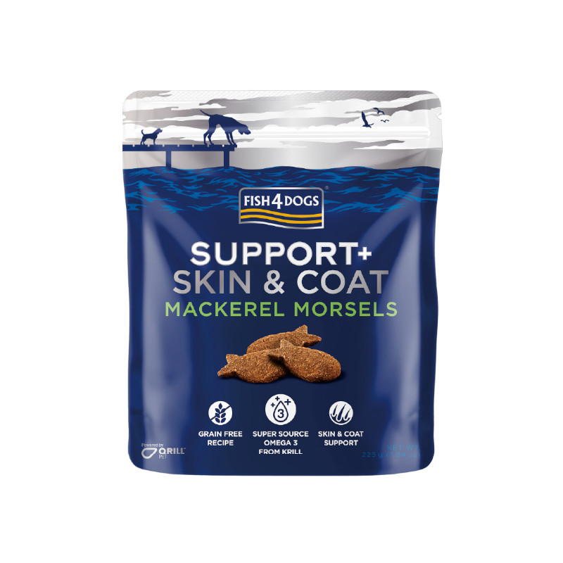 <キャンペーン対象商品>【FISH4DOG】サポートトリーツ 皮膚・被毛ケア