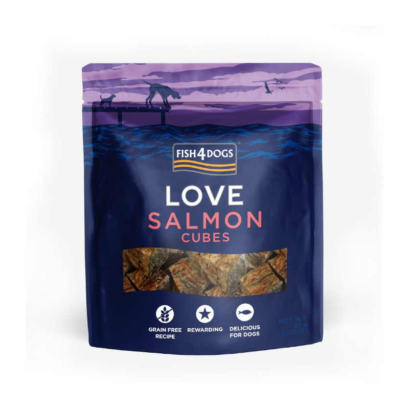 <キャンペーン対象商品>【FISH4DOG】サーモンキューブ