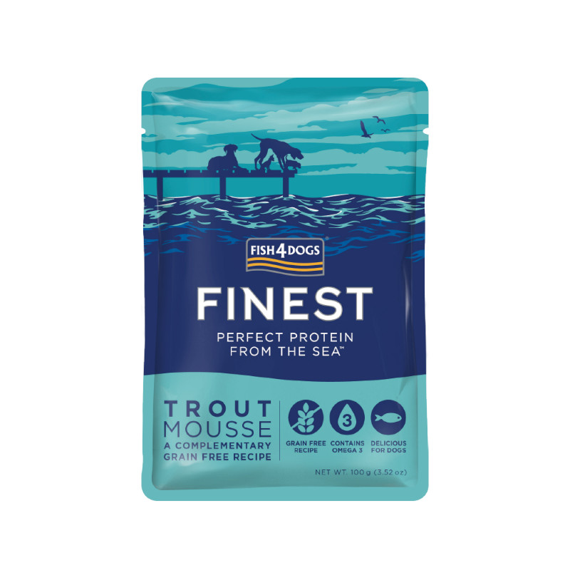 <キャンペーン対象商品>【FISH4DOG】トラウトムース ドッグ