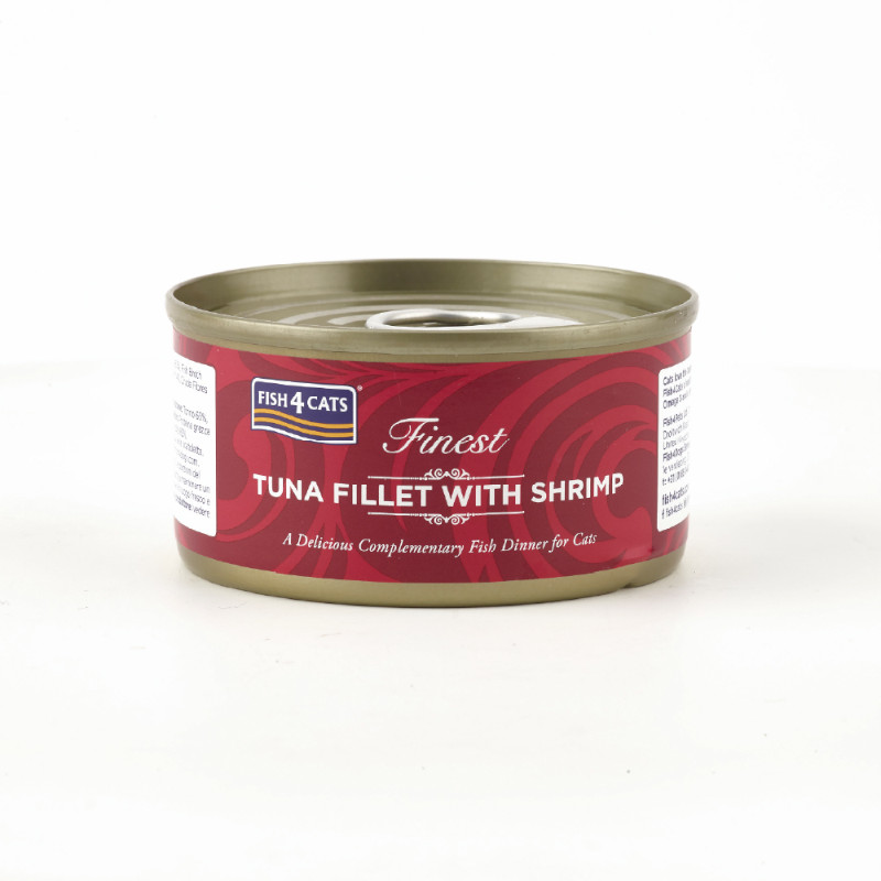 <キャンペーン対象商品>【FISH4CAT】ツナ&エビ