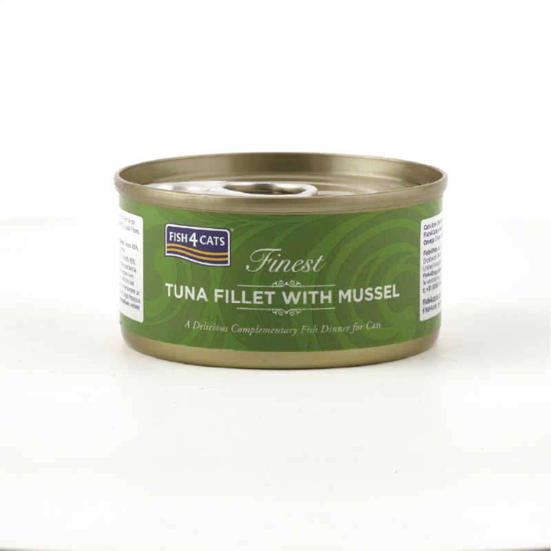 <キャンペーン対象商品>【FISH4CAT】ツナ&ムール貝