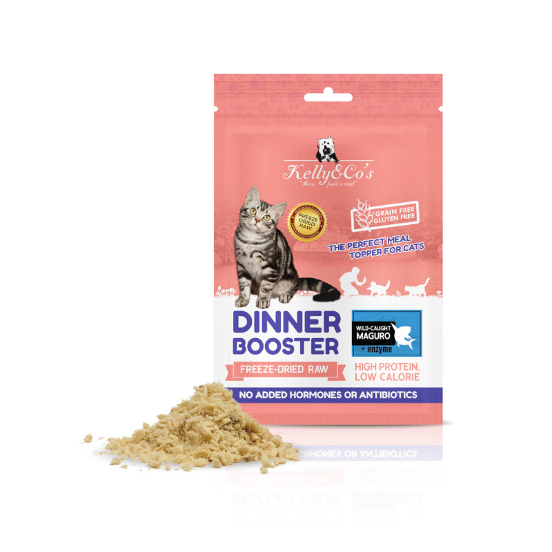 <キャンペーン対象商品>【Kelly&Co's】[猫用ふりかけ]フリーズドライ ワイルドコートマグロ【EC販売禁止商品】(取寄)