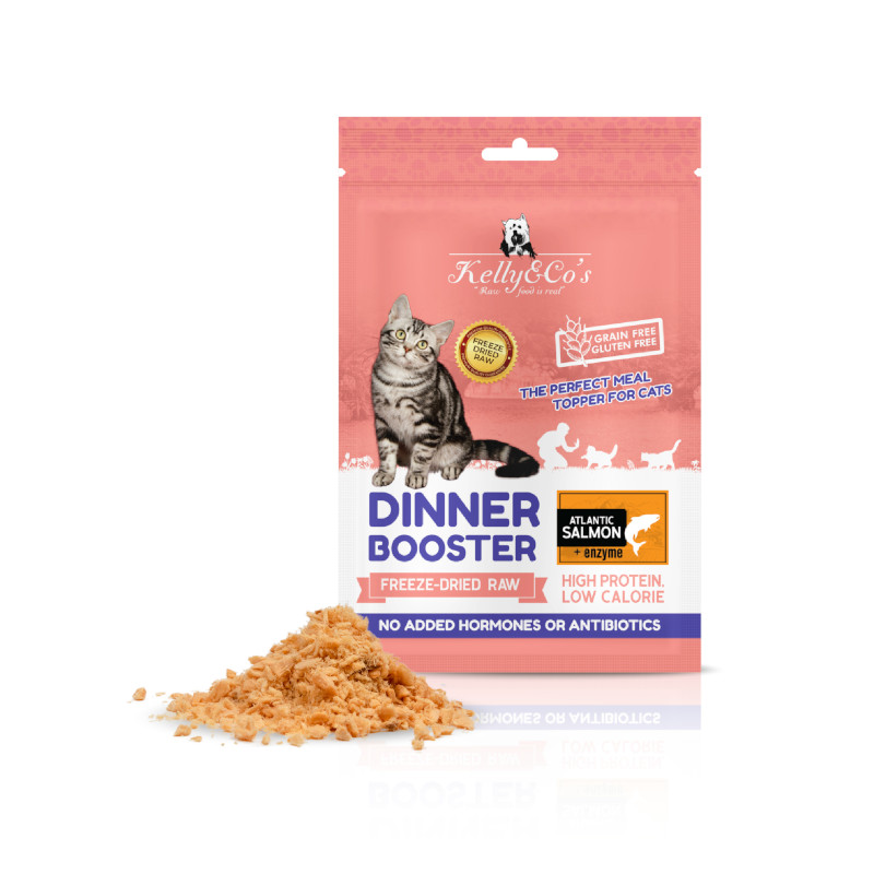 <キャンペーン対象商品>【Kelly&Co's】[猫用ふりかけ]フリーズドライ サーモン【EC販売禁止商品】(取寄)