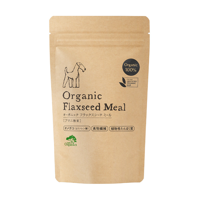 【made of organics】オーガニックフラックスシードミール【EC販売禁止商品】(取寄)