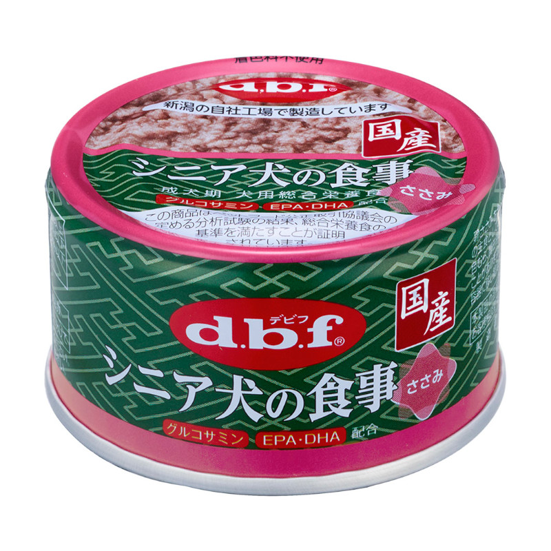 <キャンペーン対象商品>【d.b.f】シニア犬の食事 ささみ(取寄)