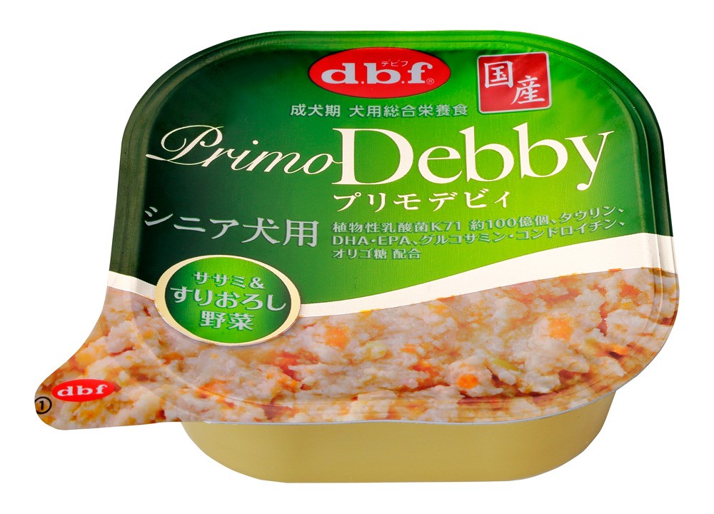 【d.b.f】プリモデビィ シニア犬 ササミ&すりおろし野菜