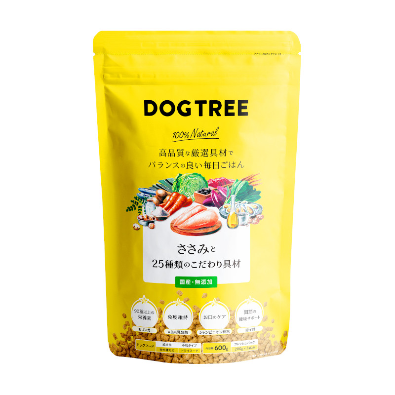 【DOG TREE】ささみと25種類のこだわり具材【EC販売禁止商品】