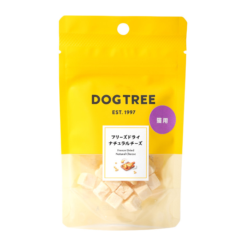 【DOGTREE】猫用 フリーズドライ ナチュラルチーズ【EC販売禁止商品】(取寄)