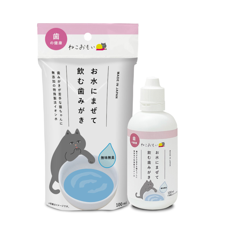 ねこおもい お水に混ぜて飲む歯みがき