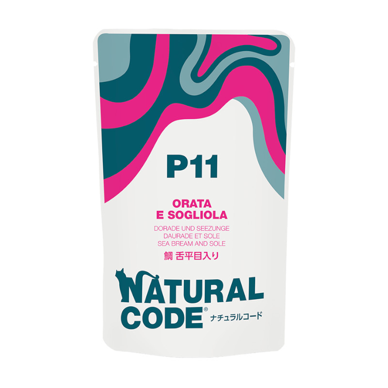 【Natural Code】NCP11)鯛 舌平目入りパウチタイプ