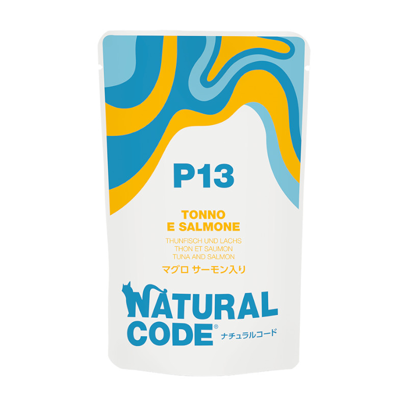 【Natural Code】NCP13)マグロ サーモン入りパウチタイプ