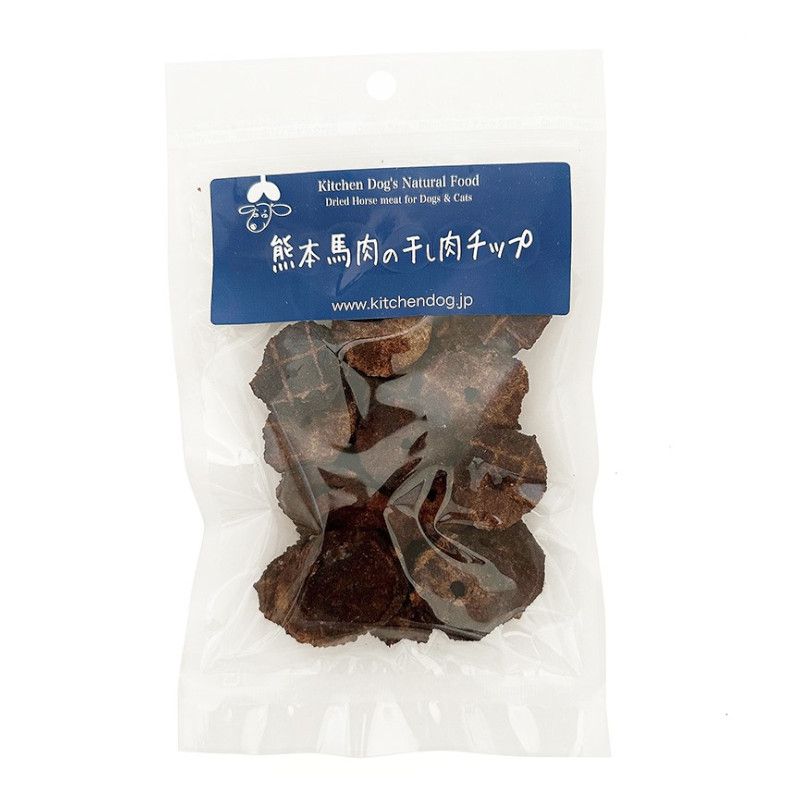 [常温]【Kitchen Dog!】熊本 馬肉の干し肉チップ【EC販売禁止商品】(直送)