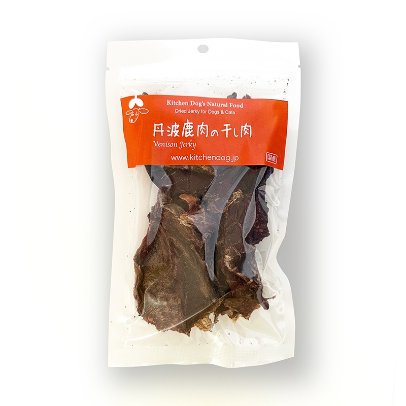 [常温]【Kitchen Dog!】丹波 鹿肉の干し肉【EC販売禁止商品】(直送)