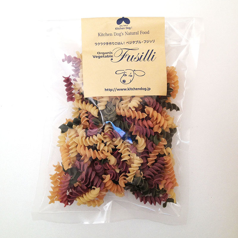 [常温]【Kitchen Dog!】オーガニック･ベジタブルフジッリ【EC販売禁止商品】(直送)
